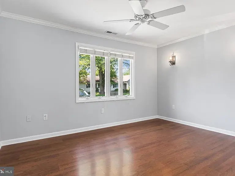 Master bedroom before painting and finishing updates